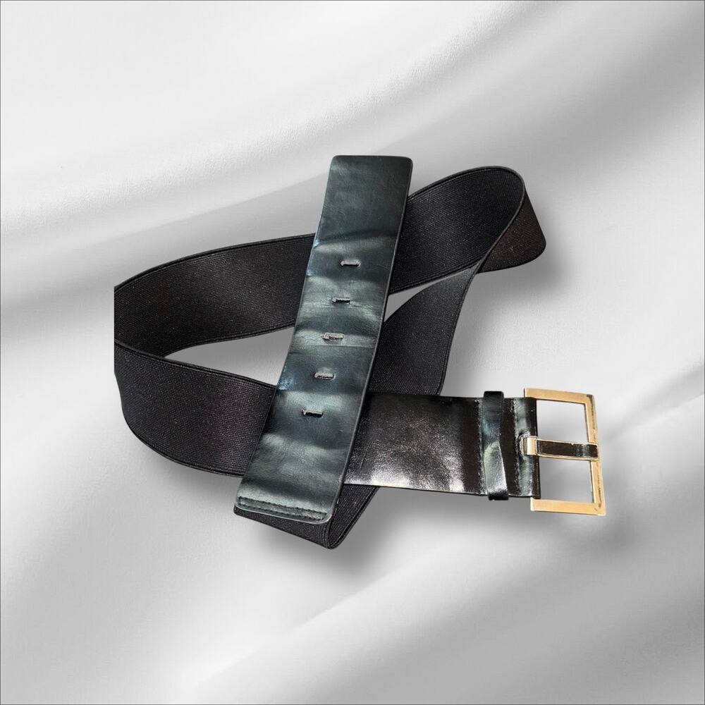 Nine West Women’s Stretchy Wide Belt 36”-40” XL XXL